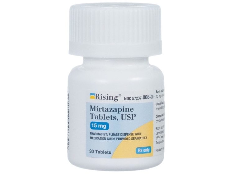 liều dùng thuốc trầm cảm Mirtazapine
