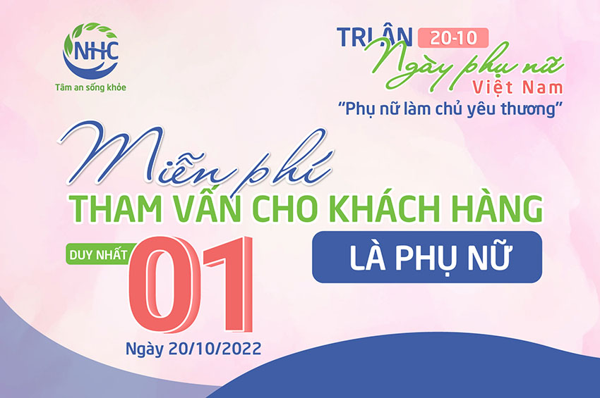NHC Việt Nam tổ chức chương trình khuyến mãi tri ân đặc biệt nhân Ngày Phụ nữ Việt Nam