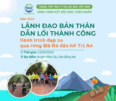 Hành trình đạp xe qua rừng Mã Đà đến Hồ Trị An. 