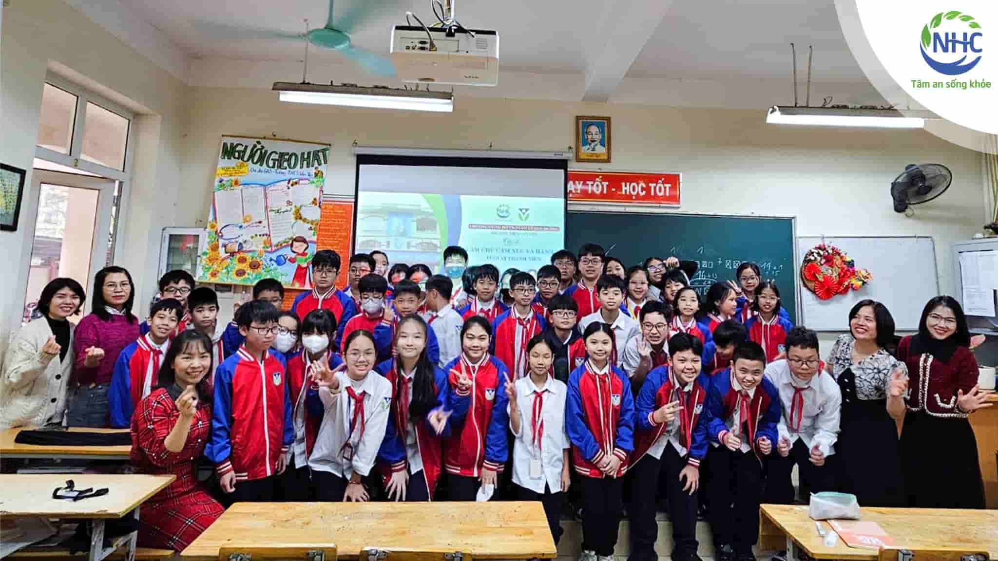 Hỗ trợ Tâm lý học đường tại Lớp 6A3 Trường THCS Văn Yên.