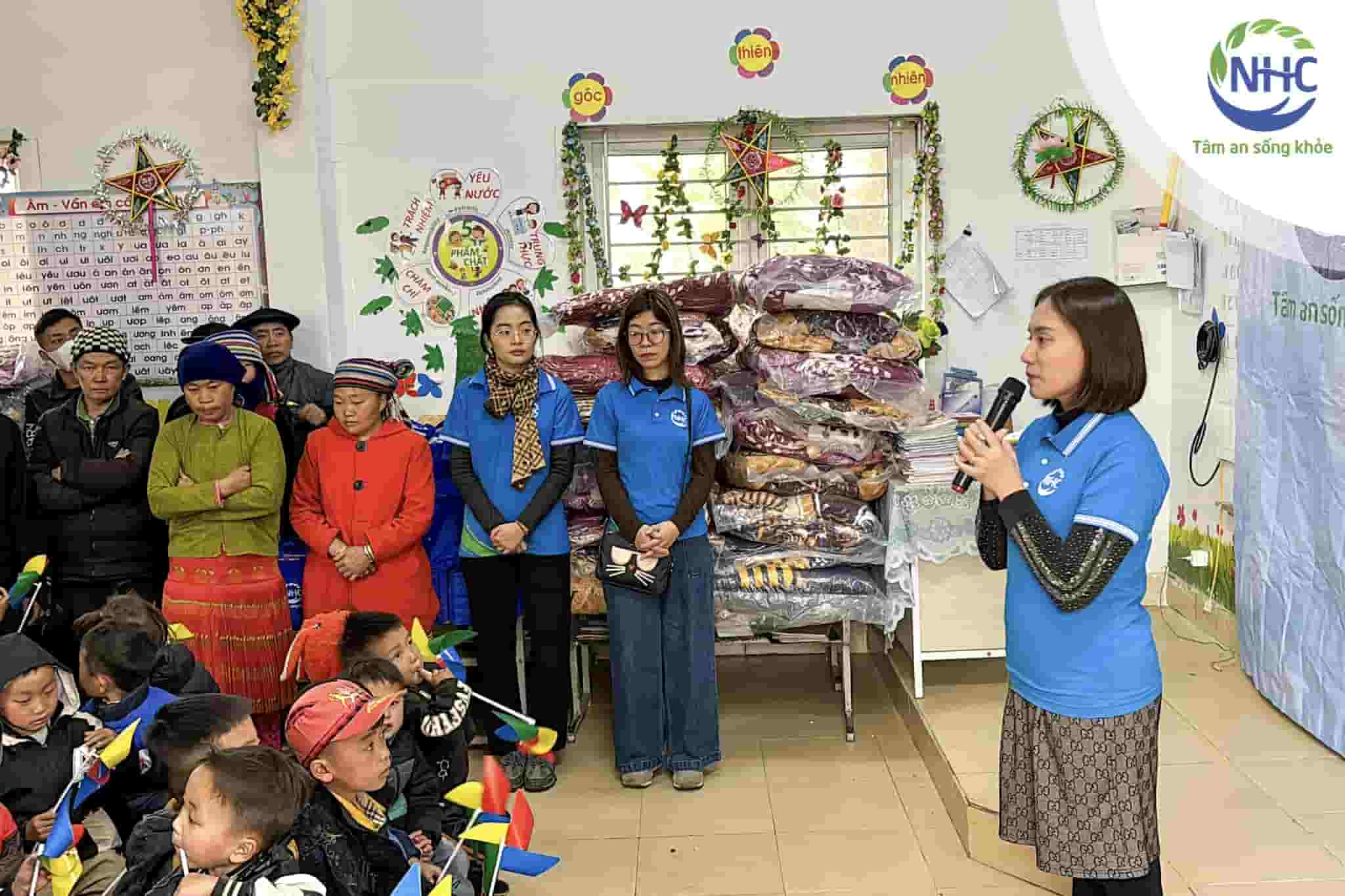 Mrs. Bùi Thị Hải Yến - Giám đốc NHC Group chia sẻ tại chương trình.