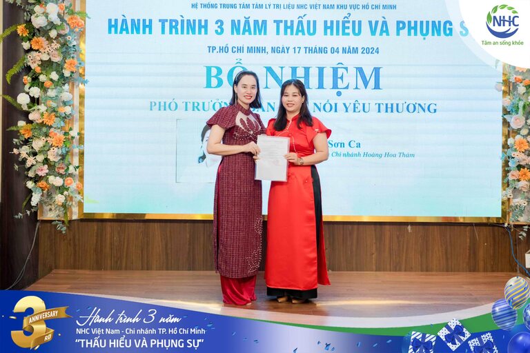 Bổ nhiệm Phó ban Kết nối Yêu thương - Chuyên gia Nguyễn Thị Sơn Ca