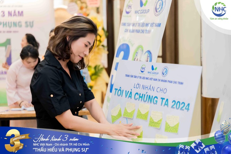 Hệ thống Tâm lý trị liệu NHC Việt Nam khu vực Hồ Chí Minh gửi lời tri ân tới tất cả quý khách hàng đã tin tưởng và lựa chọn NHC là người bạn đồng hành.